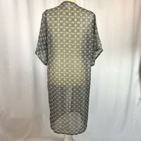 Kitara Boho Sheer Kimono Swim Cover-Up or Layered Look - Picture 3 of 16